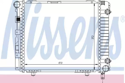 Теплообменник NISSENS 62556