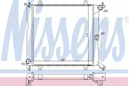 Теплообменник NISSENS 64207