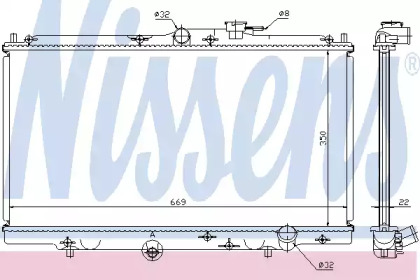 Теплообменник NISSENS 62258