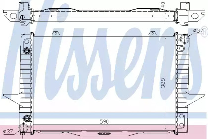 Теплообменник NISSENS 65535A