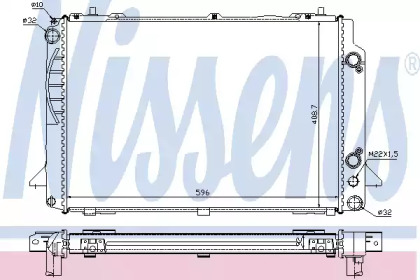 Теплообменник NISSENS 60467A