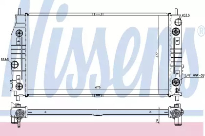 Теплообменник NISSENS 69016