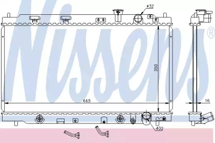 Теплообменник NISSENS 640941