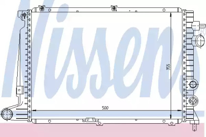 Теплообменник NISSENS 63057