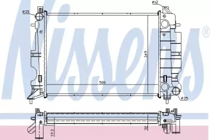 Теплообменник NISSENS 64037A