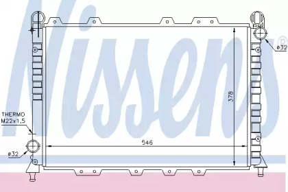 Теплообменник NISSENS 60029