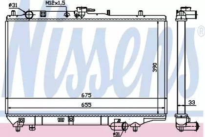 Теплообменник NISSENS 62485