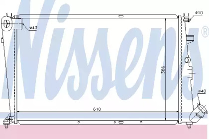 Теплообменник NISSENS 61303