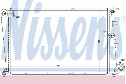 Теплообменник NISSENS 61304