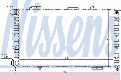 Теплообменник NISSENS 60053