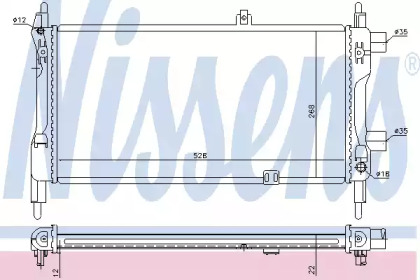 Теплообменник NISSENS 632391