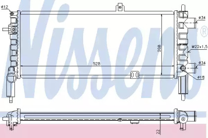 Теплообменник NISSENS 63288A