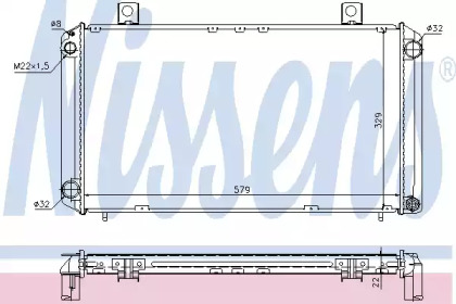 Теплообменник NISSENS 64057A