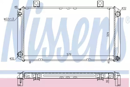 Теплообменник NISSENS 64059A