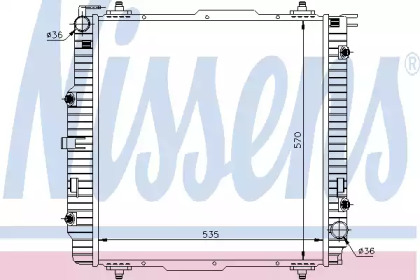 Теплообменник NISSENS 62599A