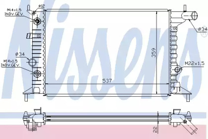 Теплообменник NISSENS 630691