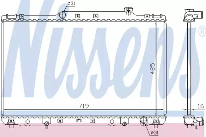 Теплообменник NISSENS 64769A