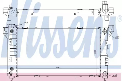 Теплообменник NISSENS 60984