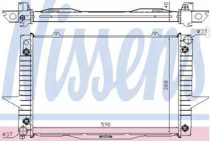 Теплообменник NISSENS 65539A