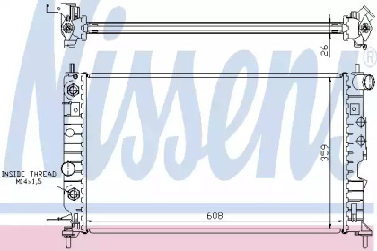 Теплообменник NISSENS 630771