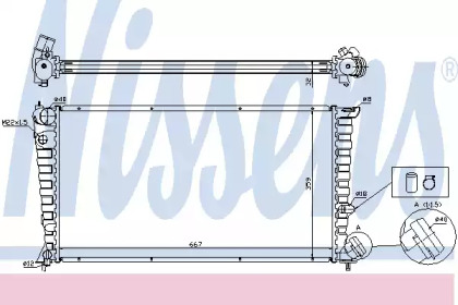 Теплообменник NISSENS 63508