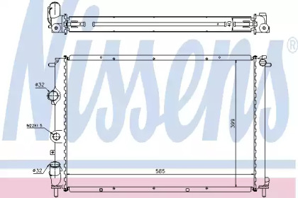 Теплообменник NISSENS 63977A