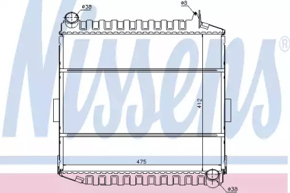 Теплообменник NISSENS 61451