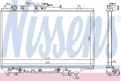 Теплообменник NISSENS 62378