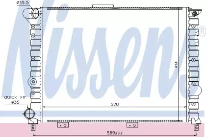 Теплообменник NISSENS 60049