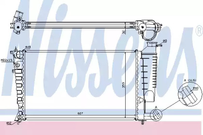 Теплообменник NISSENS 63512A