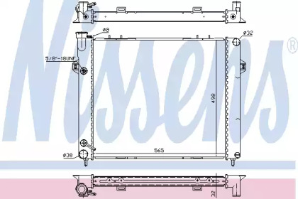 Теплообменник NISSENS 609891