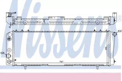 Теплообменник NISSENS 60986