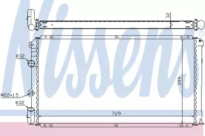 Теплообменник NISSENS 63936A