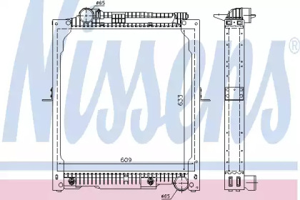 Теплообменник NISSENS 62647A