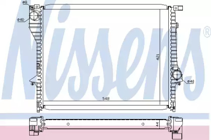 Теплообменник NISSENS 60638