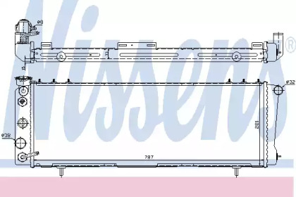 Теплообменник NISSENS 609881