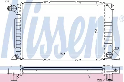 Теплообменник NISSENS 62080A