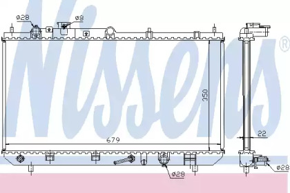 Теплообменник NISSENS 625081