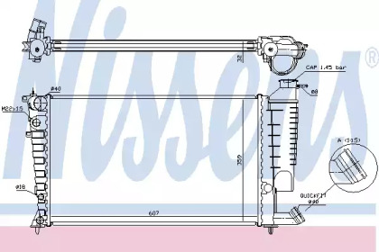 Теплообменник NISSENS 61317A