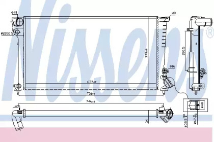 Теплообменник NISSENS 61326A