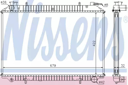 Теплообменник NISSENS 62976A