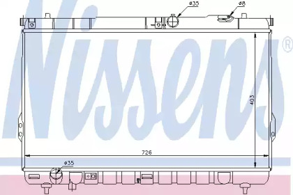 Теплообменник NISSENS 67031