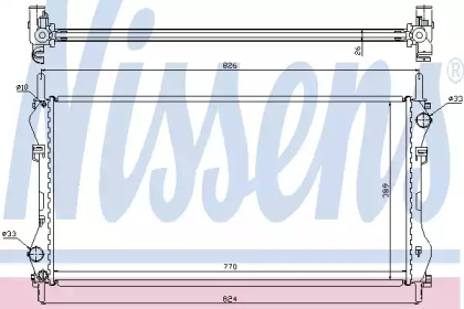 Теплообменник NISSENS 62043A