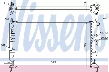 Теплообменник NISSENS 630121