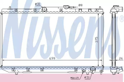 Теплообменник NISSENS 64785A