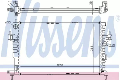 Теплообменник NISSENS 63009A