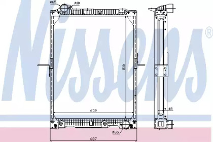 Теплообменник NISSENS 62646A