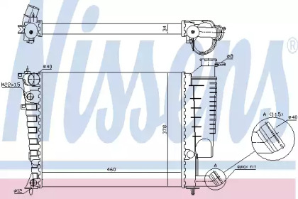 Теплообменник NISSENS 61335A