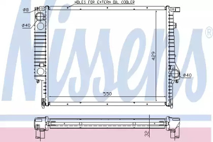 Теплообменник NISSENS 60759A