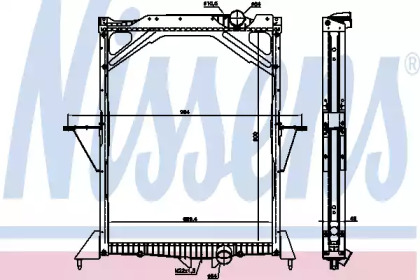 Теплообменник NISSENS 65466A